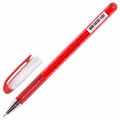 Ручка гелевая BRAUBERG "Profi-Gel PRO", КРАСНАЯ, линия письма 0,4 мм, игольчатый наконечник 0,5 мм, печать на корпусе, 144126 144126