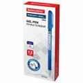 Ручка гелевая BRAUBERG "Profi-Gel PRO", СИНЯЯ, линия письма 0,4 мм, игольчатый наконечник 0,5 мм, печать на корпусе, 144125 144125