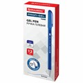 Ручка гелевая BRAUBERG "Profi-Gel TONE", СИНЯЯ, линия письма 0,4 мм, стандартный наконечник 0,5 мм, тонированный корпус, 144128 144128