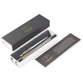 Набор PARKER "Jotter Stainless Steel GT": шариковая ручка синяя и перьевая ручка, 2093257 143360