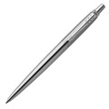Ручка гелевая PARKER "Jotter Stainless Steel CT", корпус серебристый, детали из нержавеющей стали, черная, 2020646 142842