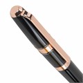 Ручка подарочная шариковая GALANT "Aldo", корпус черный, детали розовое золото, узел 0,7 мм, линия письма 0,5 мм, 144167 144167