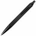 Ручка шариковая PARKER "IM Achromatic Black BT", черный матовый, нержавеющая сталь, синяя, 2127618 143769