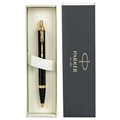 Ручка шариковая PARKER "IM Core Black Lacquer GT", ежедневник А5 черный, пакет, 880899 880899