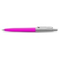 Ручка шариковая PARKER "Jotter Orig Magenta", корпус розовый, нержавеющая сталь, блистер, синяя, 2075996 143861