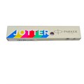 Ручка шариковая PARKER "Jotter Orig White", корпус белый, детали нержавеющая сталь, синяя, RG0032930 143867