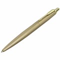 Ручка шариковая PARKER "Jotter XL Monochrome Gold GT", корпус золотой, нержавеющая сталь, синяя,2122754 143764