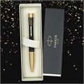 Ручка шариковая Parker "Urban Twist Black GT", ежедневник А5 черный, пакет, 880898 880898