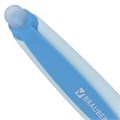 Ручка стираемая гелевая с эргономичным грипом BRAUBERG REPEAT COLOR, СИНЯЯ, ассорти, 0,5 мм,144072 144072