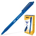 Ручка шариковая автоматическая BIC "Round Stic Clic", СИНЯЯ, узел 1 мм, линия письма 0,32 мм, 926376 141772