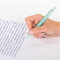 Ручка шариковая автоматическая BRAUBERG "PASTEL", СИНЯЯ, корпус ассорти, 0,7 мм, линия письма 0,35 мм, 143456 143456