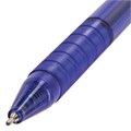 Ручка шариковая масляная автоматическая BRAUBERG "Tone", СИНЯЯ, корпус тонированный, узел 0,7 мм, линия письма 0,35 мм, 142414 142414