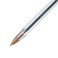 Ручка шариковая BIC "Cristal", СИНЯЯ, корпус прозрачный, узел 1 мм, линия письма 0,32 мм, 847898 140053