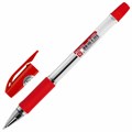 Ручка шариковая BRAUBERG "BP-GT", КРАСНАЯ, корпус прозрачный, евронаконечник 0,7 мм, линия письма 0,35 мм, 144007 144007