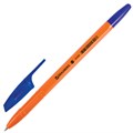 Ручка шариковая BRAUBERG "X-333 Orange", СИНЯЯ, корпус оранжевый, узел 0,7 мм, линия письма 0,35 мм, 142409 142409