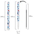 Ручка шариковая BRAUBERG SOFT TOUCH GRIP "DOTS", СИНЯЯ, мягкое покрытие, ассорти, узел 0,7 мм, 143722 143722