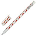 Ручка шариковая BRAUBERG SOFT TOUCH STICK "CHILI PEPPER", СИНЯЯ, мягкое покрытие, узел 0,7 мм, 143708 143708