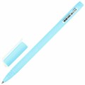 Ручка шариковая BRAUBERG SOFT TOUCH STICK "PASTEL" СИНЯЯ, мягкое покрытие, корпус ассорти, узел 0,7 мм, 143698 143698