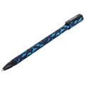 Ручка шариковая BRAUBERG SOFT TOUCH STICK "WHALE", СИНЯЯ, мягкое покрытие, узел 0,7 мм, 143709 143709