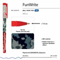 Ручка шариковая BRUNO VISCONTI FunWrite, СИНЯЯ, "Military blue", узел 0,5 мм, линия письма 0,3 мм, 20-0212/17 143595