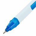 Ручка шариковая масляная BRAUBERG "Extra Glide Soft White", СИНЯЯ, узел 0,7 мм, линия письма 0,35 мм, 142927 142927