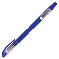 Ручка шариковая масляная BRAUBERG "Matt", СИНЯЯ, корпус синий, узел 0,7 мм, линия письма 0,35 мм, 142486 142486