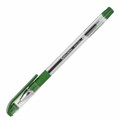 Ручка шариковая масляная с грипом BRAUBERG "Max-Oil", ЗЕЛЕНАЯ, игольчатый узел 0,7 мм, линия письма 0,35 мм, 142144 142144