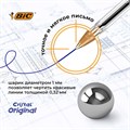 Ручки шариковые BIC "Cristal Original", НАБОР 10 шт., СИНИЕ, узел 1 мм, линия письма 0,32 мм, пакет, 830863 143972