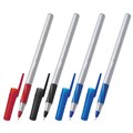 Ручки шариковые с грипом BIC "Round Stic Exact", НАБОР 4 шт./3 ЦВЕТА (синий, черный, красный), линия письма 0,28 мм, блистер, 932858 143979
