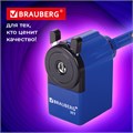 Точилка механическая BRAUBERG "JET", металлический механизм, корпус синий, 229570 229570