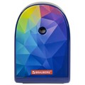 Точилка механическая BRAUBERG "MULTICOLOR", корпус с печатью, 228489 228489