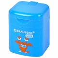 Точилка BRAUBERG KIDS "Монстрик", с контейнером, корпус ассорти, 271946 271946