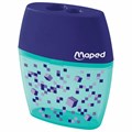 Точилка с контейнером MAPED (Франция) "Pixel Party", 2 отверстия, яркий цвет корпуса, 035023 272971