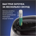 Точилка электрическая BRAUBERG "JET", питание от 4 батареек АА, спиралевидное лезвие, 228426 228426