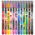 Фломастеры MAPED "COLOR PEP'S Monster", 12 цветов, смываемые, вентилируемый колпачок, 845400 152504