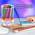 Фломастеры ПИФАГОР "ЭНИКИ-БЕНИКИ", 50 цветов, вентилируемый колпачок, 152455 152455