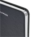 Блокнот А5 (143x210 мм), BRAUBERG VISTA "Bloom", под кожу, твердый, срез фольга, 80 л., 112071 112071