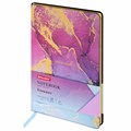 Блокнот А5 (143x210 мм), BRAUBERG VISTA "Marble", под кожу, гибкий, 80 л., 112063 112063
