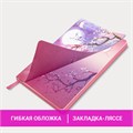 Блокнот А5 (143x210 мм), BRAUBERG VISTA "Sakura", под кожу, гибкий, 80 л., 112076 112076