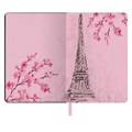 Блокнот МАЛЫЙ ФОРМАТ (100х150 мм) А6, BRAUBERG VISTA "Paris", под кожу, гибкий, 80 л., 112090 112090