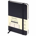 Блокнот МАЛЫЙ ФОРМАТ (93х140 мм) А6, BRAUBERG ULTRA, балакрон, 80 г/м2, 96 л., линия, черный, 113056 113056