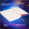 Блокнот-скетчбук А5 (130х210 мм), BRAUBERG ULTRA, под кожу, 80 г/м2, 96 л., без линовки, красный, 113021 113021