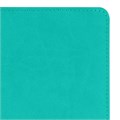 Тетрадь А5 (148x218 мм), BRAUBERG "Office PRO", гибкая, под кожу, гребень, 80 л., бирюзовая, 111043 111043