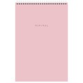 Блокнот БОЛЬШОЙ ФОРМАТ А4 198х297 мм, 80 л., гребень, подложка, клетка, BRAUBERG "Minimal Pastel", 116425 116425