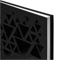 Блокнот А5 134х206 мм, 80 л., твердый, клетка, выборочный лак, STAFF, "Triangles", 114421 114421