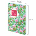 Блокнот БОЛЬШОЙ ФОРМАТ (215х295 мм) А4, 128 л., твердый, клетка, STAFF, "Фламинго", 111594 111594
