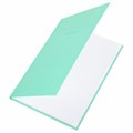 Блокнот БОЛЬШОЙ ФОРМАТ 200х290 мм, А4, 80 л., твердый, клетка, BRAUBERG "Minimal", мятный, 116435 116435