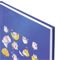 Блокнот А5 (134х206 мм), 80 л., твёрдый, клетка, BRAUBERG KIDS, "Радужные котики", 114417 114417