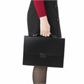 Папка-портфель пластиковая BRAUBERG "Energy" А4 (330х256х32 мм), 7 отделений, черная, 221204 221204