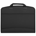 Папка-портфель пластиковая BRAUBERG А4+ (375х305х60 мм), 4 отделения, 2 кармана, на молнии, черный, 225169 225169